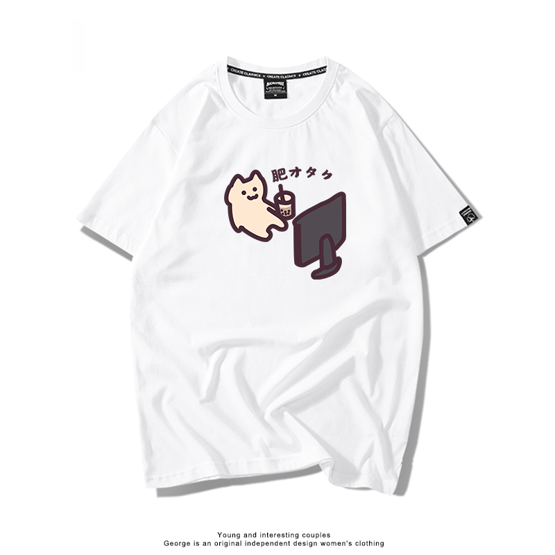 每日一貓 2024親子情侶男女同款 T恤