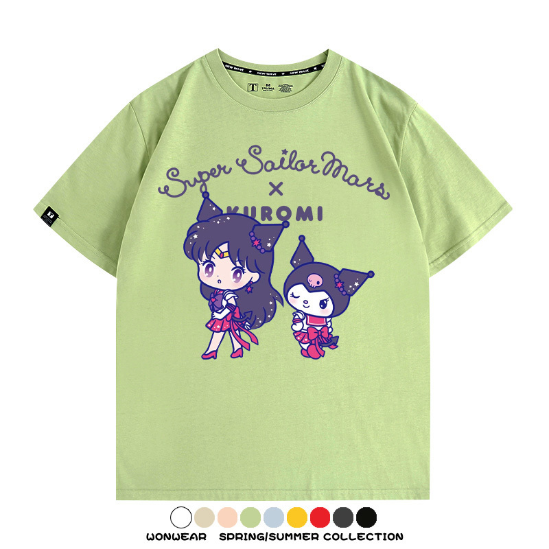 美少女戰士聯名三麗鷗周邊短袖T恤