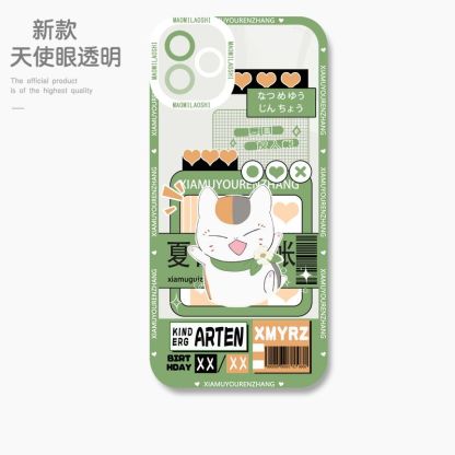 蘋果 系列夏目友人帳 天使眼透明防摔軟殼