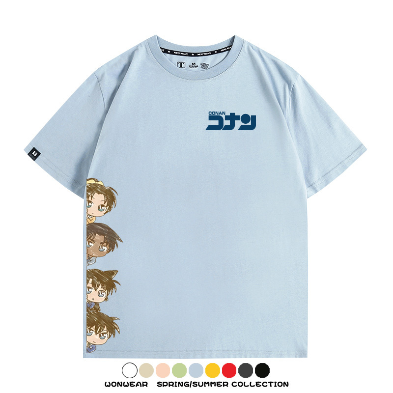 名偵探柯南聯名 親子情侶寬鬆短袖T