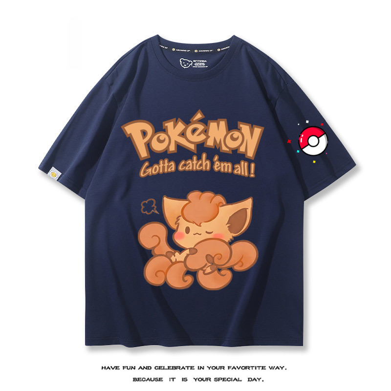 Q版精靈寶可夢 2024親子情侶男女同款 T恤