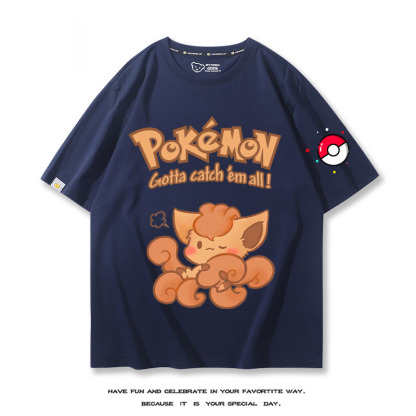 Q版精靈寶可夢 2024親子情侶男女同款 T恤