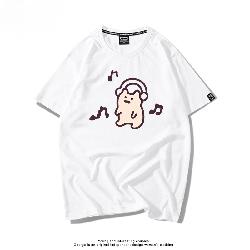 每日一貓 2024親子情侶男女同款 T恤