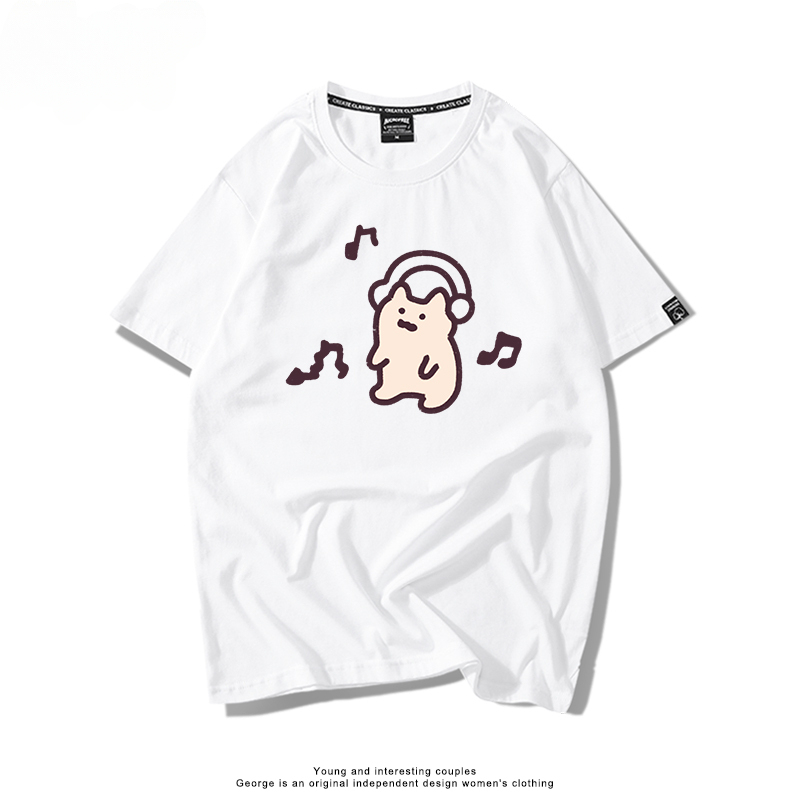 每日一貓 2024親子情侶男女同款 T恤