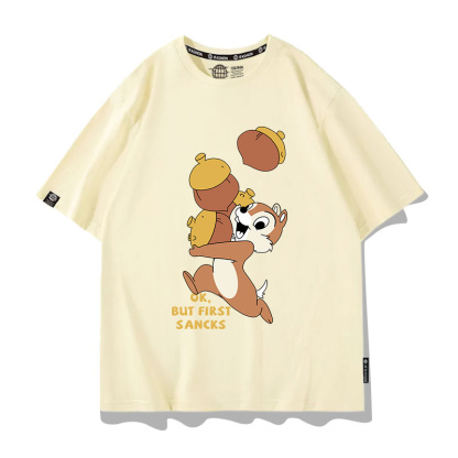 奇奇蒂蒂 2024親子情侶男女同款 T恤