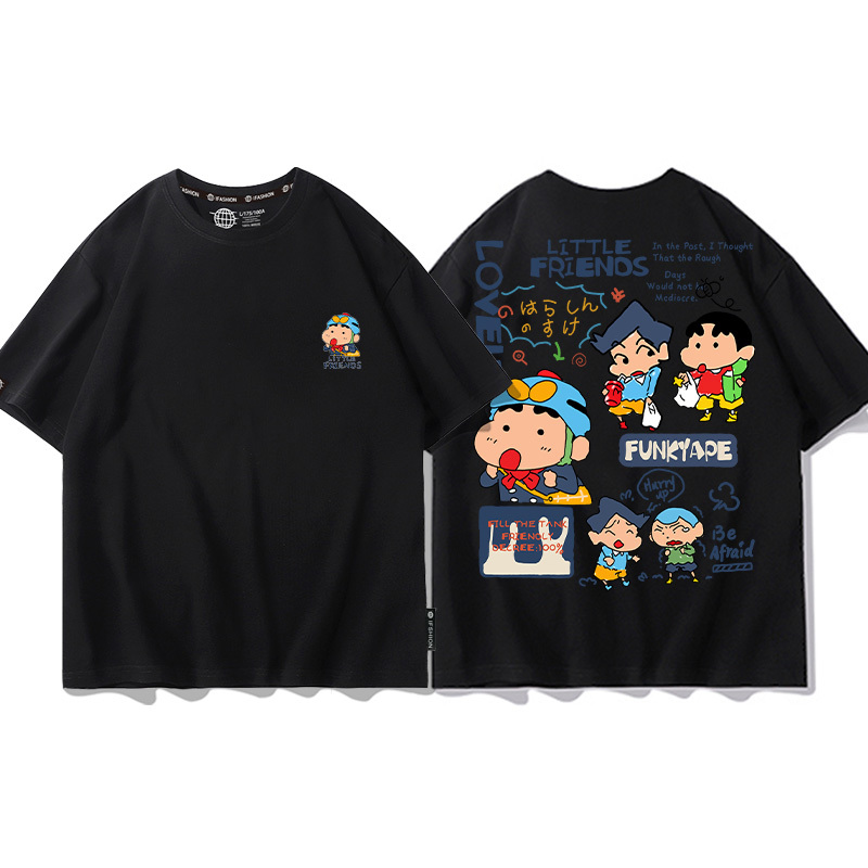 蠟筆小新 2024親子情侶男女同款 T恤