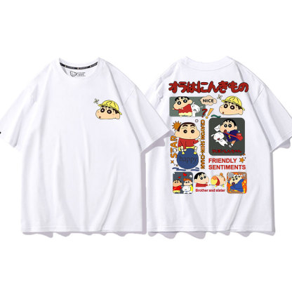 蠟筆小新 2024親子情侶男女同款 T恤