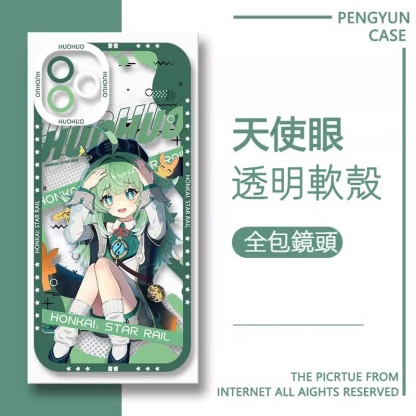蘋果 系列星穹鐵道天使眼透明防摔軟殼