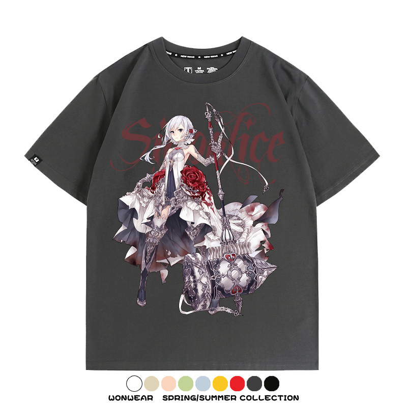 死亡愛麗絲聯名 親子情侶裝寬鬆短袖T