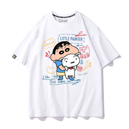 蠟筆小新 2024親子情侶男女同款 T恤