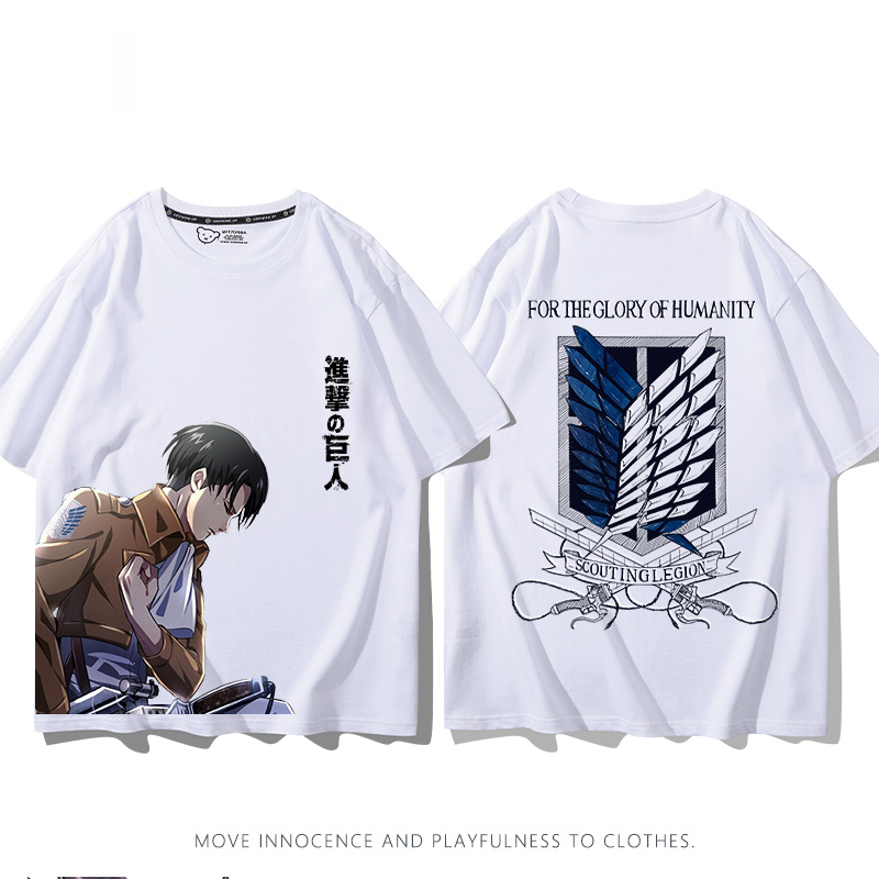 進擊的巨人 2024親子情侶男女同款 T恤