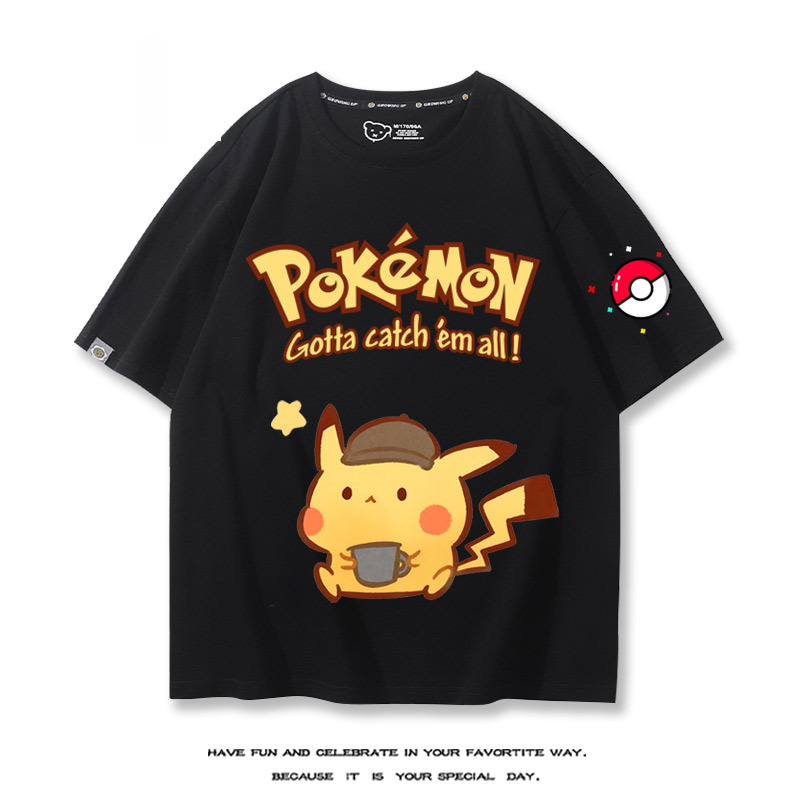 Q版精靈寶可夢 2024親子情侶男女同款 T恤