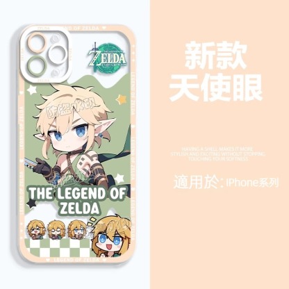 蘋果 系列薩爾達傳說天使眼透明防摔軟殼
