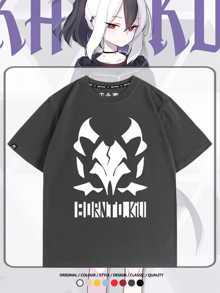 蔚藍檔案鬼方佳代子遊戲周邊短袖T恤