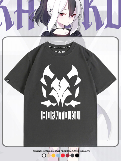 蔚藍檔案鬼方佳代子遊戲周邊短袖T恤