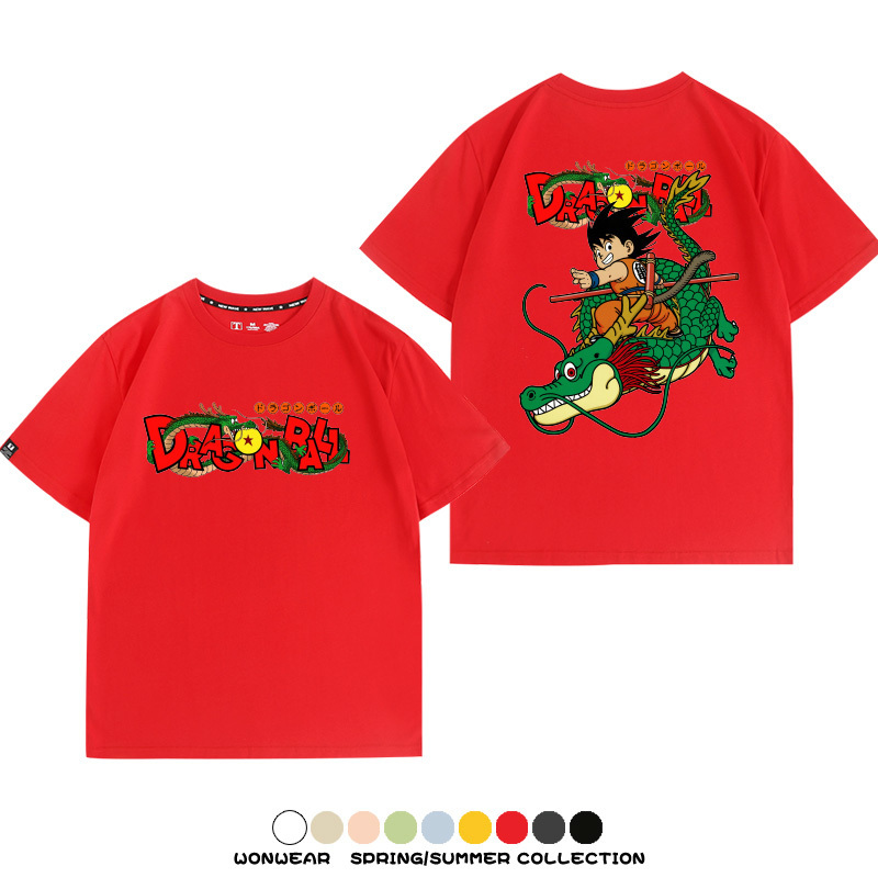 七龍珠 動漫周邊寬鬆百搭純棉短袖t-shirt