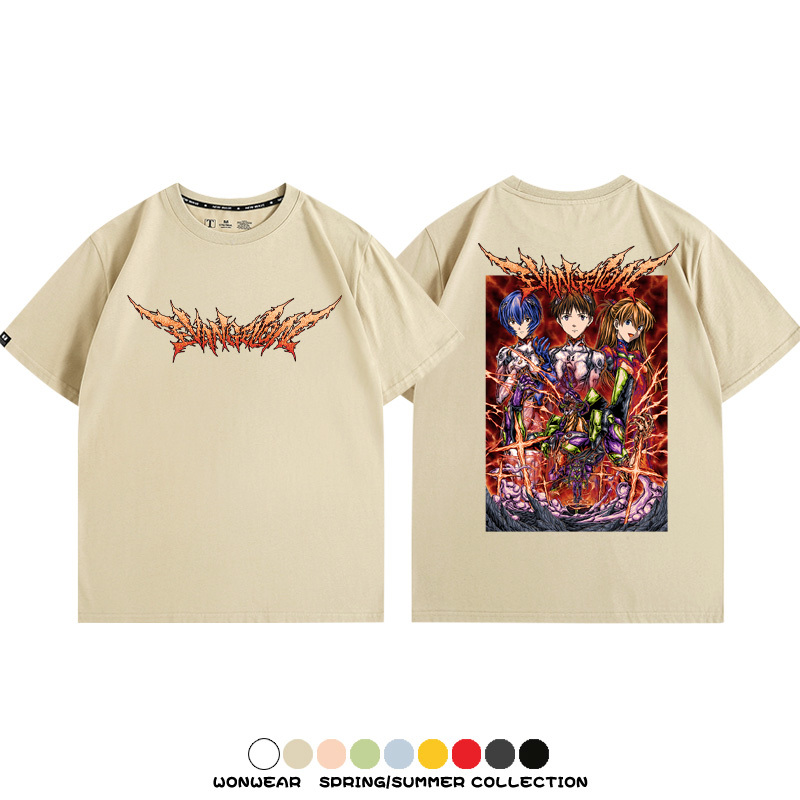 潮牌EVA聯名 親子情侶裝寬鬆短袖T