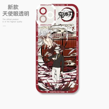 蘋果 系列鬼滅之刃天使眼透明防摔軟殼