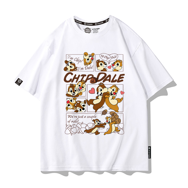 奇奇蒂蒂 2024親子情侶男女同款 T恤