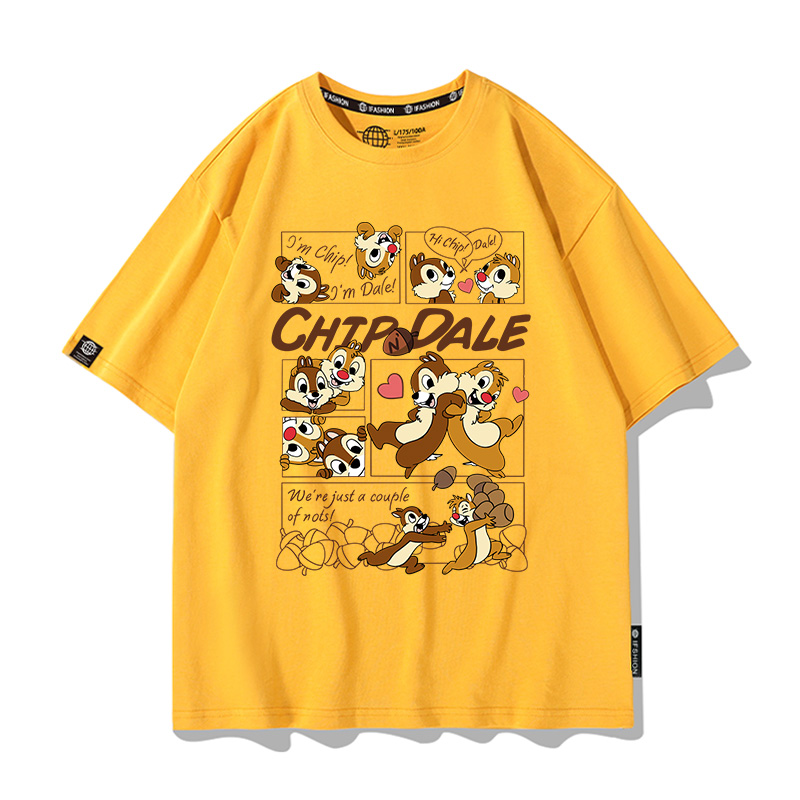 奇奇蒂蒂 2024親子情侶男女同款 T恤