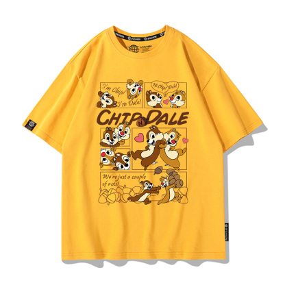 奇奇蒂蒂 2024親子情侶男女同款 T恤