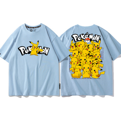 精靈寶可夢 2024親子情侶男女同款 T恤