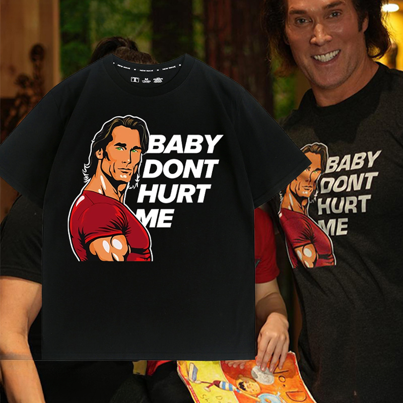 大力王Mike ohearn周邊 親子情侶裝寬鬆短袖T