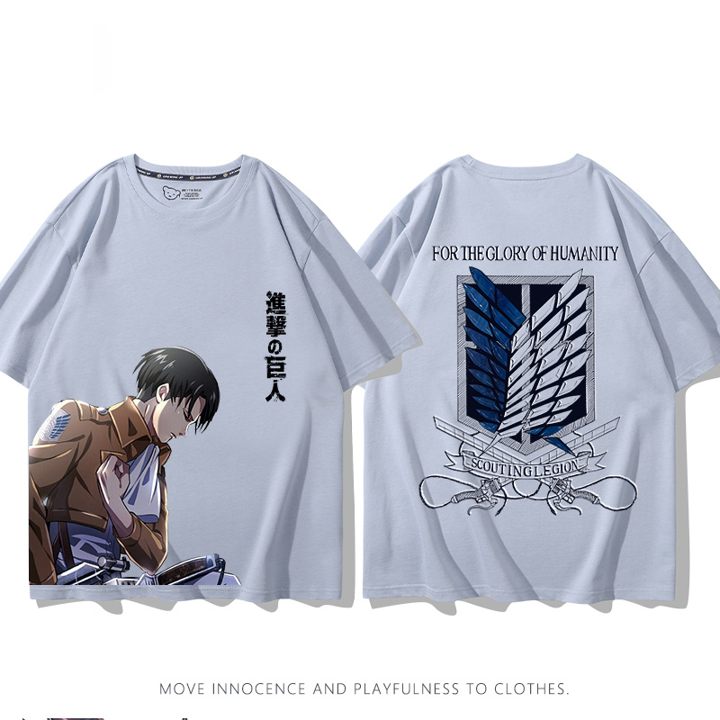 進擊的巨人 2024親子情侶男女同款 T恤