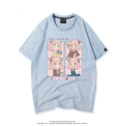 間諜家家酒 2024親子情侶男女同款 T恤