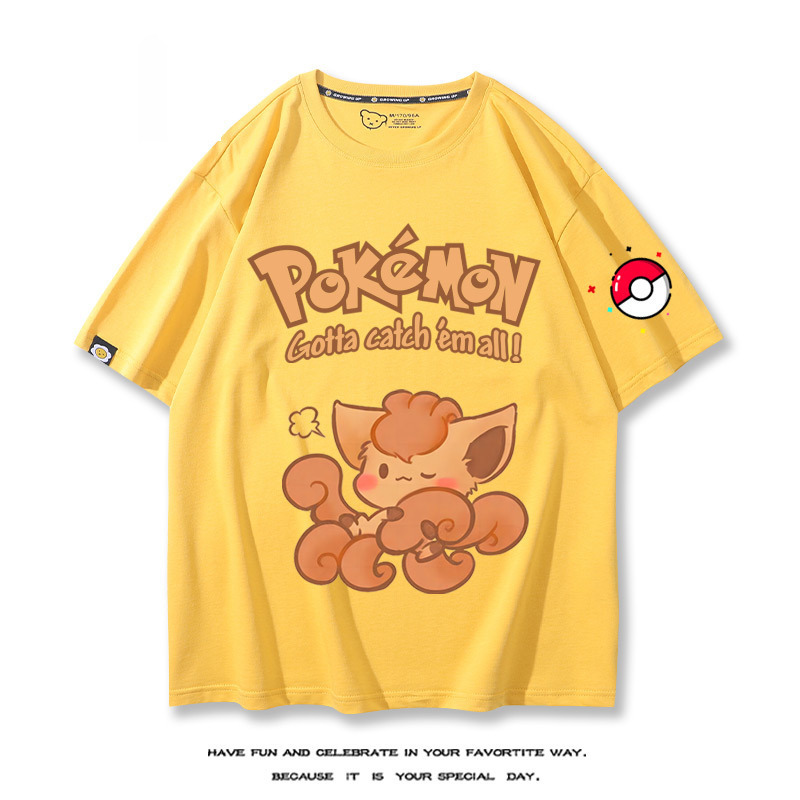 Q版精靈寶可夢 2024親子情侶男女同款 T恤