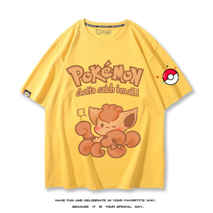 Q版精靈寶可夢 2024親子情侶男女同款 T恤