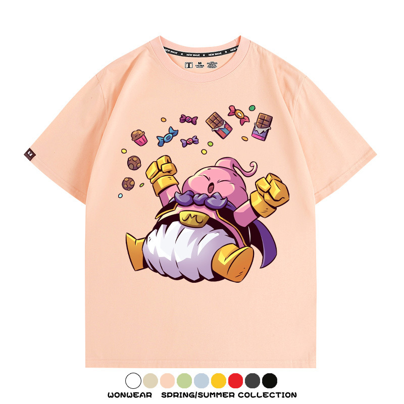 七龍珠魔人布歐 親子情侶裝寬鬆短袖T