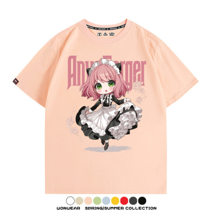 間諜家家酒阿尼亞福傑聯名 親子情侶裝寬鬆短袖T