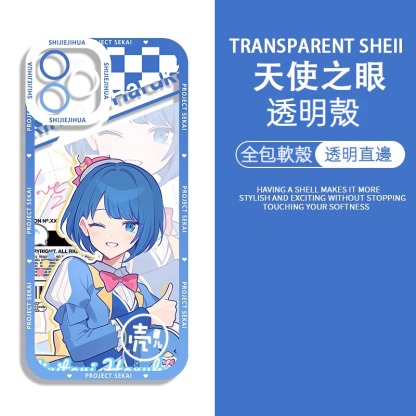 蘋果 系列世界計劃 天使眼透明防摔軟殼