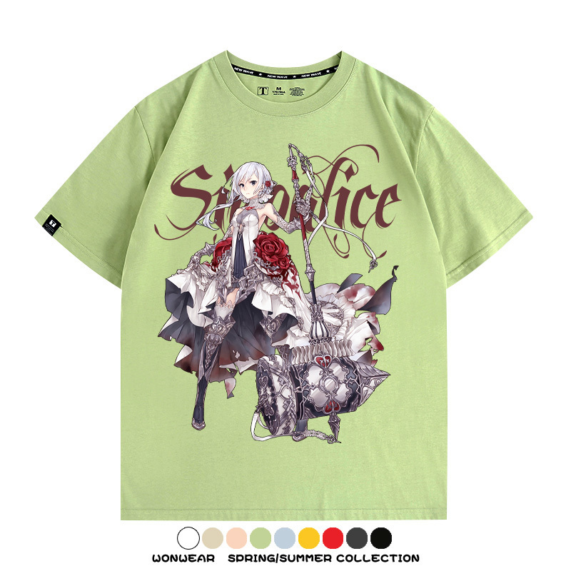 死亡愛麗絲聯名 親子情侶裝寬鬆短袖T