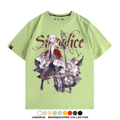 死亡愛麗絲聯名 親子情侶裝寬鬆短袖T