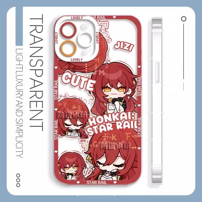 蘋果 系列崩壞星穹鐵道 天使眼透明防摔軟殼