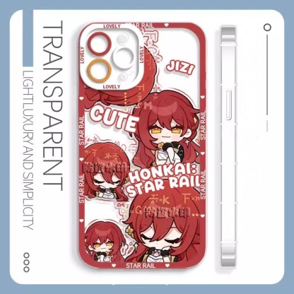 蘋果 系列崩壞星穹鐵道 天使眼透明防摔軟殼