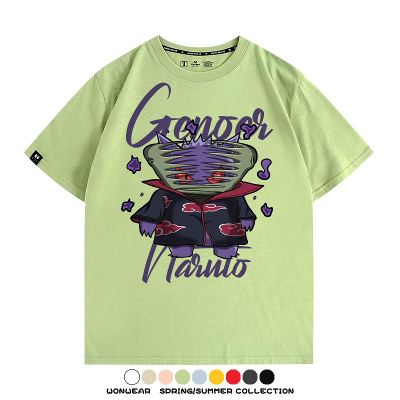 耿鬼火影忍者聯名動漫周邊短袖T恤