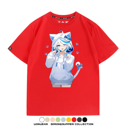 原神芙寧娜 親子情侶裝寬鬆短袖T