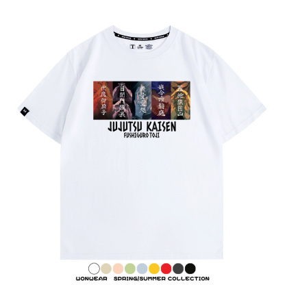 咒術迴戰領域展開 親子情侶裝寬鬆短袖T