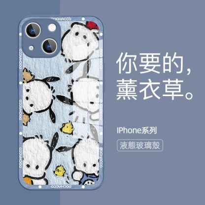 蘋果 系列帕恰狗 液態玻璃防摔殼
