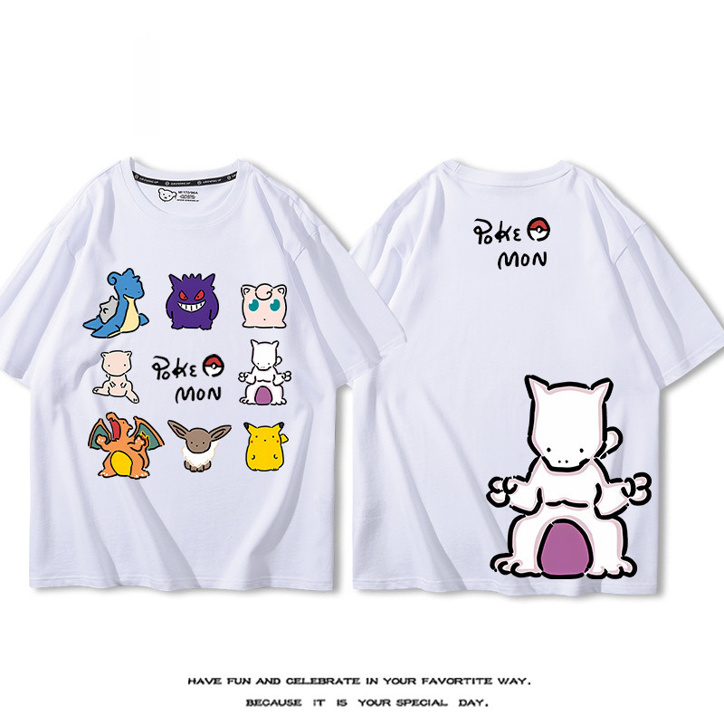 精靈寶可夢 2024親子情侶男女同款 T恤