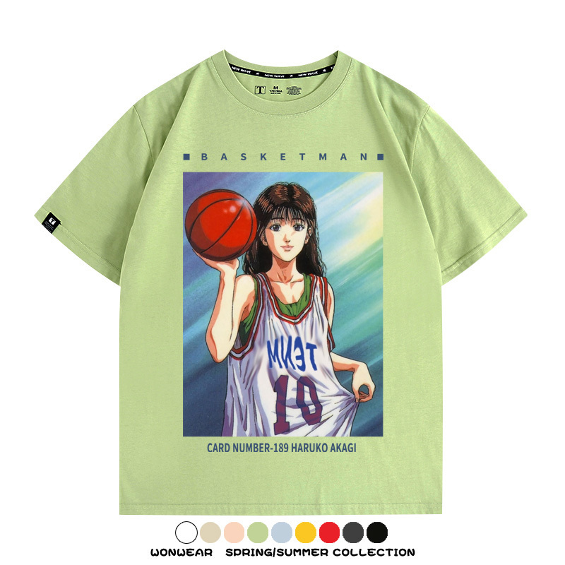 灌籃高手赤木晴子 親子情侶裝寬鬆短袖T