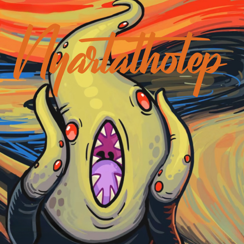 克蘇魯世界名畫吶喊聯名周邊短袖T恤