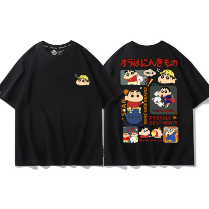 蠟筆小新 2024親子情侶男女同款 T恤