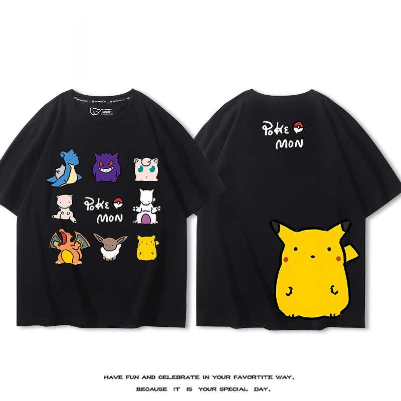 精靈寶可夢 2024親子情侶男女同款 T恤