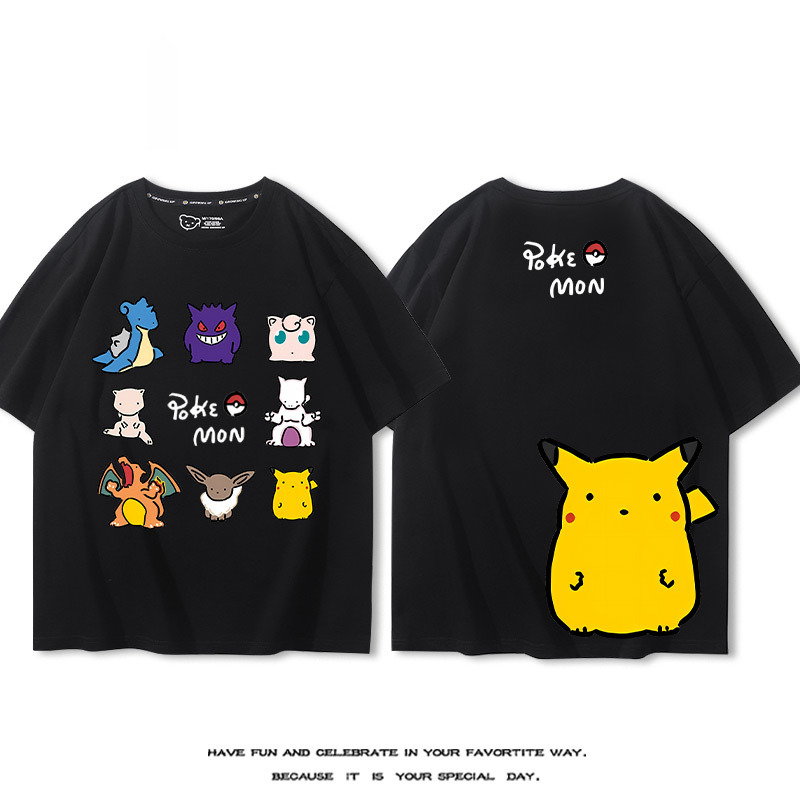 精靈寶可夢 2024親子情侶男女同款 T恤