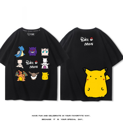精靈寶可夢 2024親子情侶男女同款 T恤