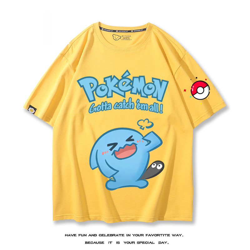 Q版精靈寶可夢 2024親子情侶男女同款 T恤